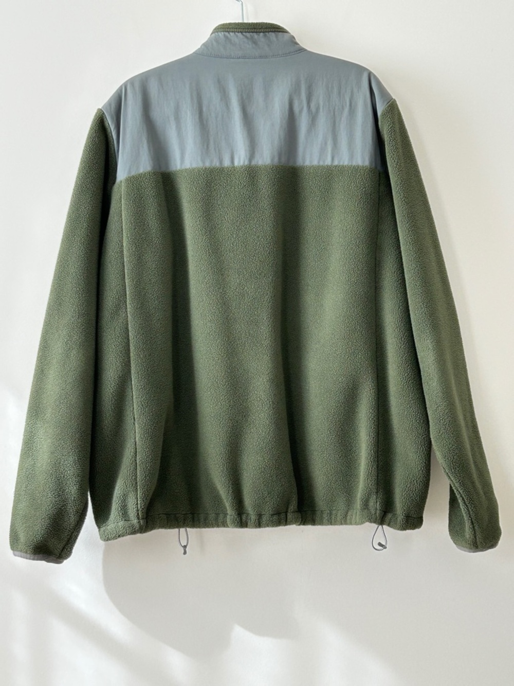 Lands' End Sage Green Fleece Jacket - Picture 9 of 16